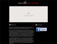Tablet Screenshot of halifaxsalseros.com